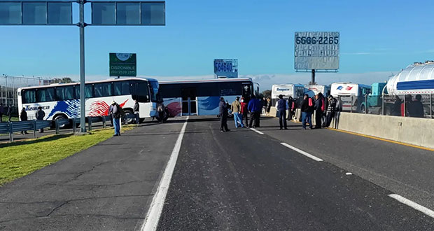 Tras 10 horas de bloqueo, transportistas liberan la México-Pachuca