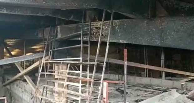 Incendio en mercado Zapata daña estructuras; locatarios piden apoyo