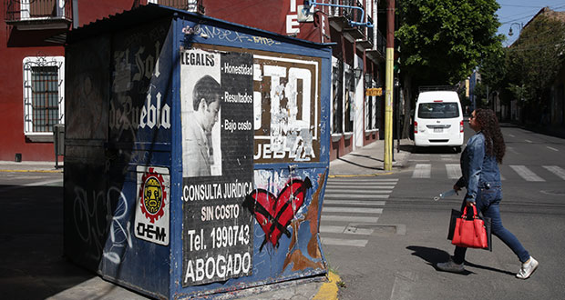 35 casetas de periódicos serán retiradas; voceadores, notificados: secretario