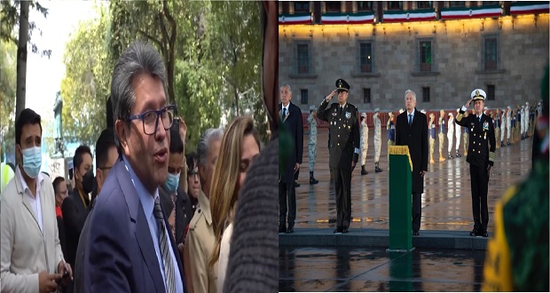 AMLO y Monreal recuerdan a víctimas por sismos de 1985 y 2017