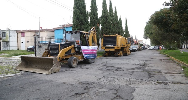 Gobierno Municipal continúa rehabilitando calles; sigue con bulevar Monterrey