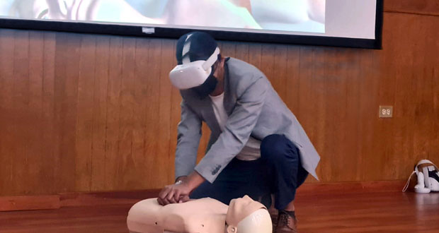 BUAP realiza diseño de realidad aumentada para RCP