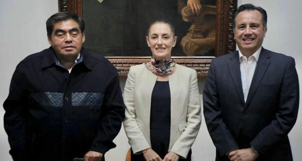 Acerca de su reunión con Claudia Sheinbaum, el gobernador Miguel Barbosa señaló que fue un encuentro entre amigos.