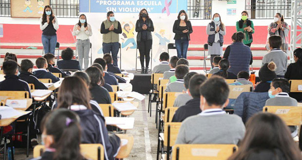 DIF de San Andrés Cholula retoma programa “Escuela sin violencia”