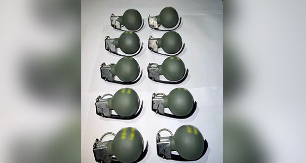 En CDMX, GN asegura granadas en empresa de mensajería; iban a Colima