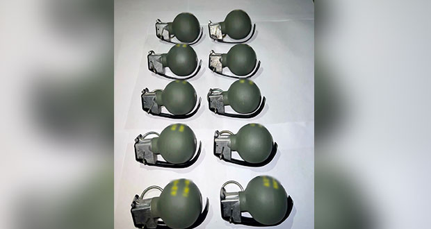 En CDMX, GN asegura granadas en empresa de mensajería; iban a Colima  
