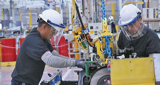 En Puebla, remuneraciones en industria manufacturera suben 33.3% hasta julio