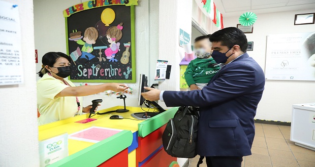 92 mil trabajadores han inscrito a sus hijos en guarderías del IMSS