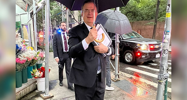 Marcelo Ebrard presenta ante la ONU propuesta de tregua mundial