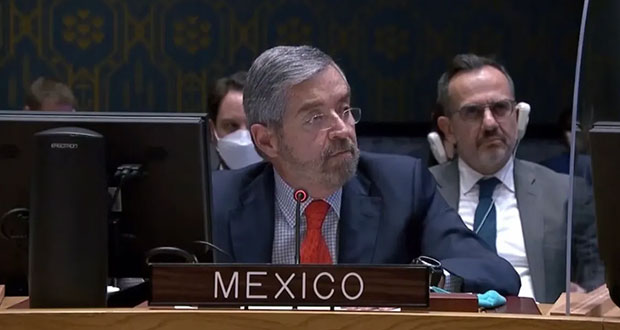México rechaza en ONU anexión de territorios ucranianos a Rusia