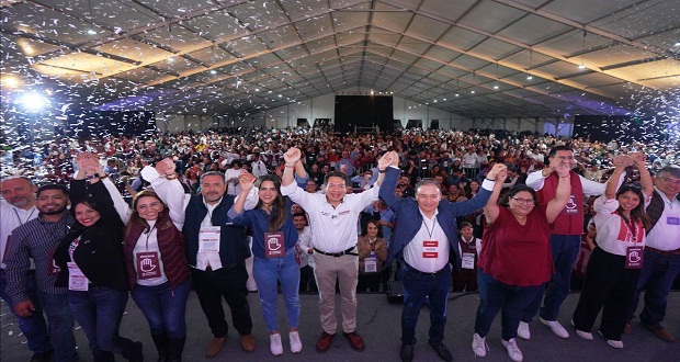 Delgado y Hernández, al frente de Morena hasta 2024; Durazo, presidente del CEN