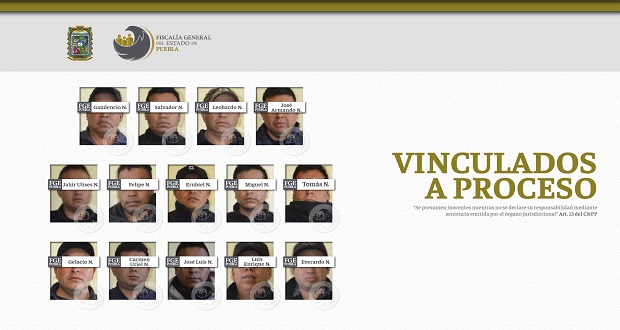 Vinculan a proceso a 14 policías de Quimixtlán por usurpar funciones