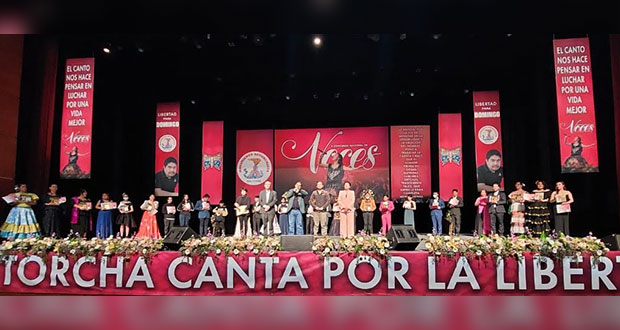 Puebla regresa con 5 trofeos del concurso de Voces de Antorcha