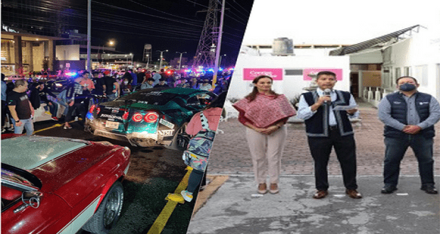 En Puebla no se permitirán arrancones: Rivera; SSC hace operativo en Las Torres