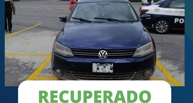SSC de San Pedro recupera automóvil robado en Plaza San Diego