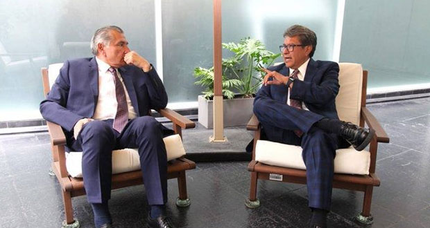 Senado revisa ampliar Ejército en seguridad: Monreal; recibe a Adán Augusto