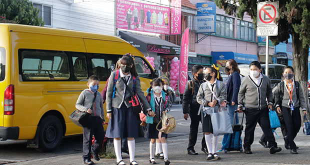Tras regreso, refuerzan aprendizaje de alumnos poblanos contra rezago