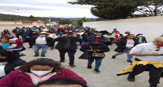 Pobladores se congregaron para participar en la asamblea