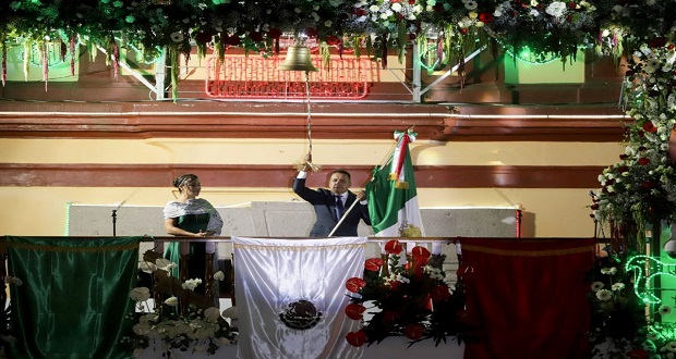 Tlatehui encabeza grito de independencia en San Andrés Cholula