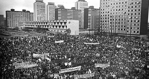 A 54 años de Tlatelolco, exigen no dejar impune represión del Estado