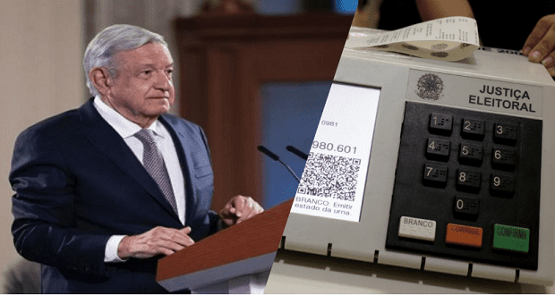 AMLO pide a diputados ir a Brasil para conocer voto electrónico