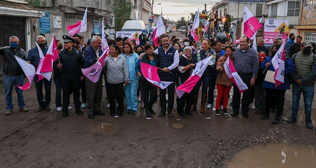 Ayuntamiento de Puebla rehabilitará calle 103 A Oriente