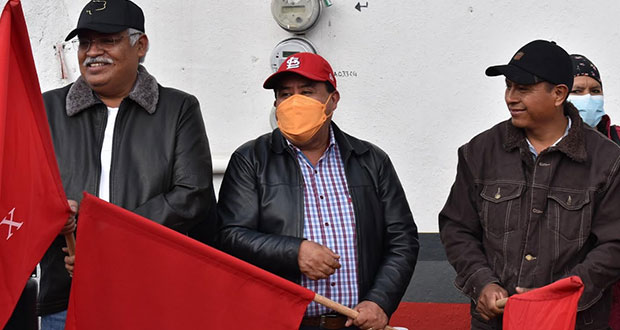 Ayuntamiento inicia adoquinamiento privada Víctor Puebla en Ocoyucan