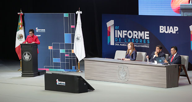 Como primera rectora de BUAP, Cedillo llama a mujeres a ir por liderazgos