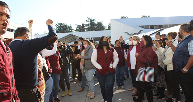 Concheiro nos apoya; buscamos educación socialista: normalistas de Teteles
