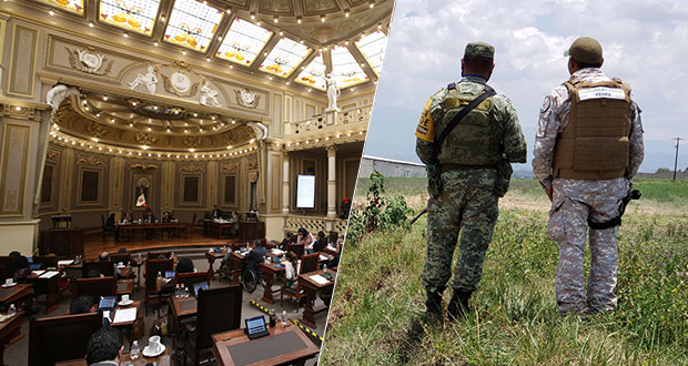 Congreso de Puebla alista aprobación de prórroga al Ejército este viernes