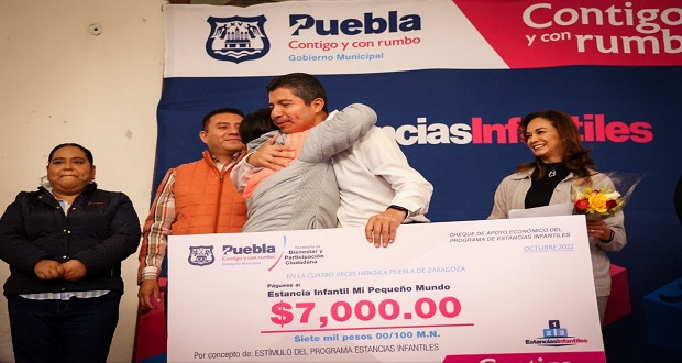 Puebla llega a 70 estancias infantiles afiliadas; atienden 900 niños