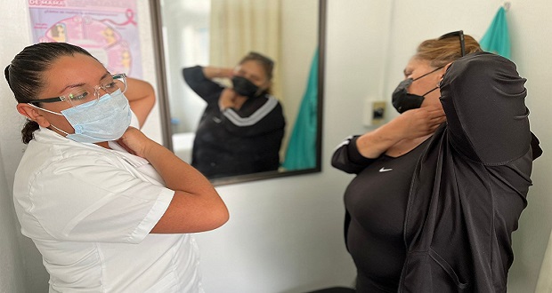 MSS Puebla intensifica prevención y detección de cáncer de mama