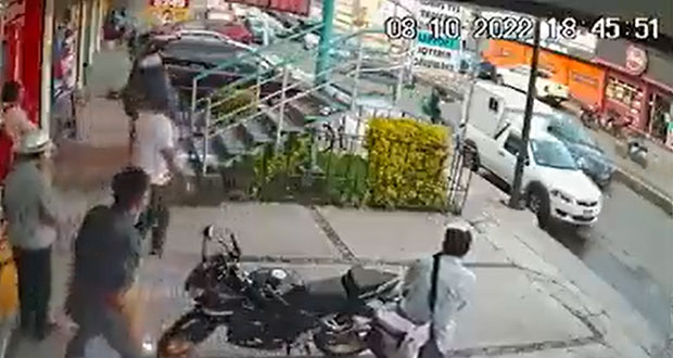 Fingen ser repartidores y roban casa de empeño en Los Héroes; cae uno