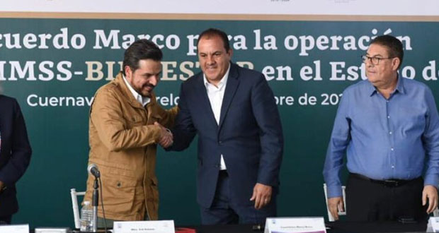 Gobierno de Morelos firma acuerdo para operación de IMSS-Bienestar