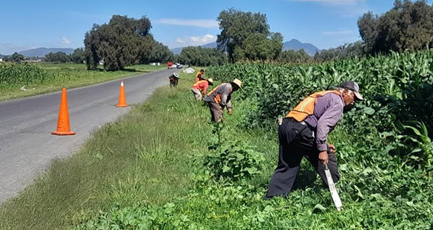 Gobierno estatal da mantenimiento a 4 carreteras y Periférico