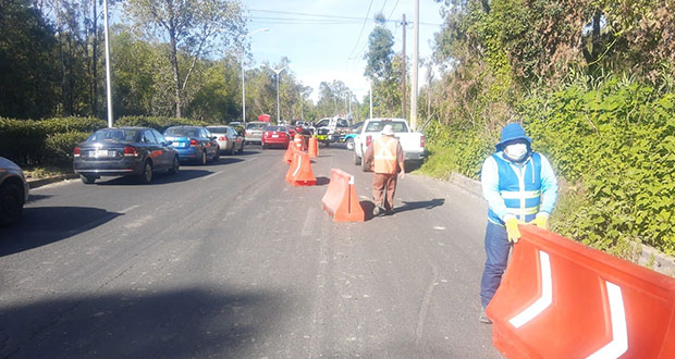 Lluvias afectan 3 puentes en Puebla capital; 2 ya fueron intervenidos