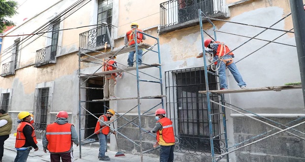Ayuntamiento de Puebla invierte 1.5 mdp en rehabilitar CH
