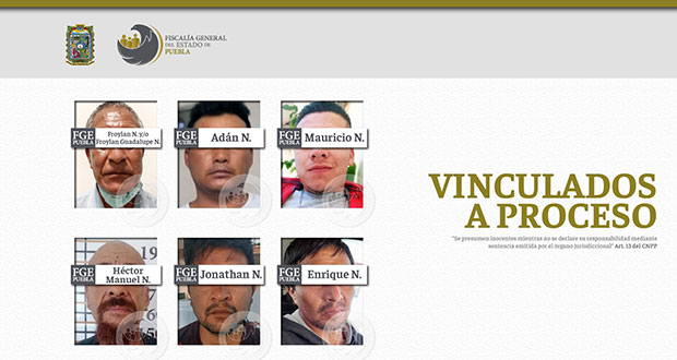 Por distintos actos, vinculan a seis por violencia familiar en Puebla