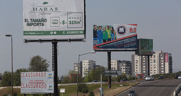 Puebla capital concesionará espacios para publicidad; serán suyos tras contrato 
