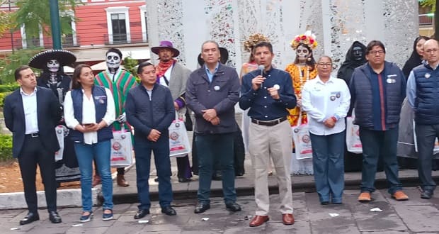 En 3 meses, percepción de inseguridad en Puebla baja 17 puntos, destaca Rivera