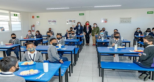 DIF Puebla reactiva desayunos escolares en 5 primarias