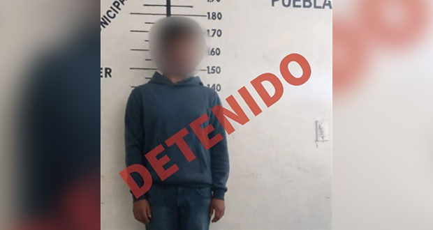 SSC de San Pedro Cholula detiene a presunto narcomenudista