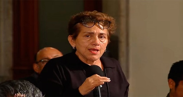 Tras ser atacada, periodista Susana Carreño vuelve a mañanera de AMLO