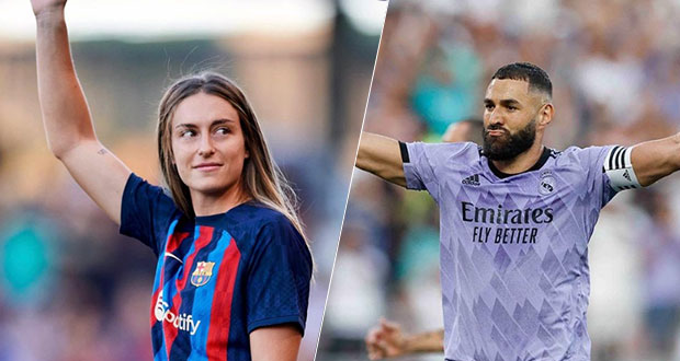 Alexia Putellas y Karim Benzema, ganadores del Balón de Oro 2022