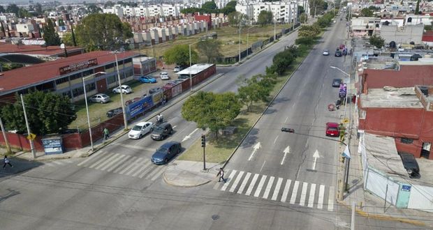 Ayuntamiento invierte 4.6 mdp en bulevar Municipio Libre y Valsequillo
