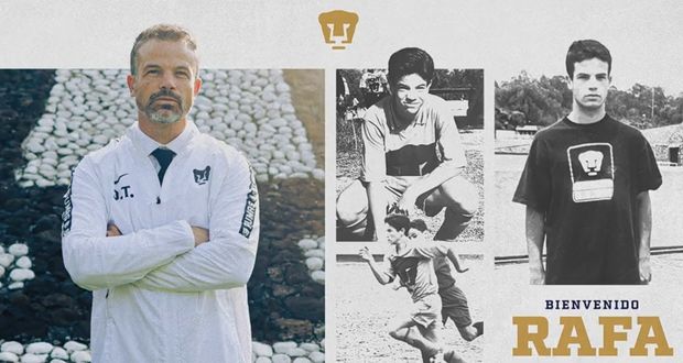 Rafa Puente Jr. es presentado como nuevo DT de Pumas