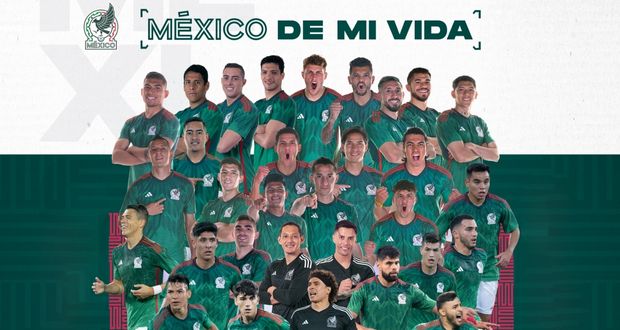 Selección mexicana lanza prelista de 31 futbolistas para Qatar