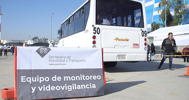 Lanzan licitación para comprar 5 mil kits de seguridad para transporte en Puebla