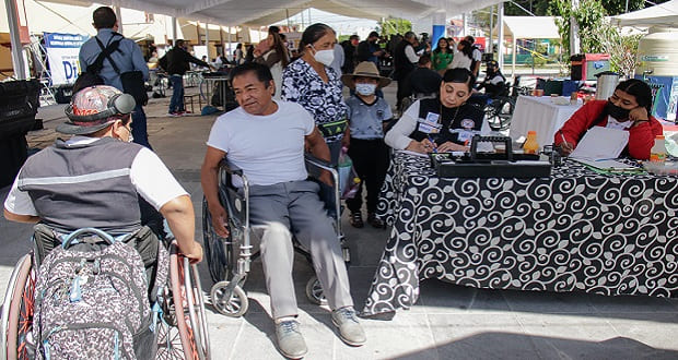 San Andrés Cholula inicia programa de rehabilitación de sillas de ruedas