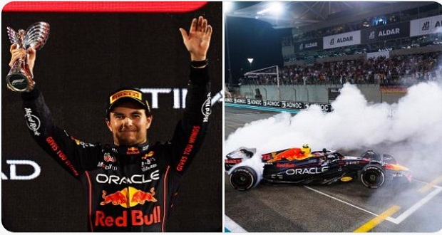 “Checo” Pérez culmina en el tercer lugar del campeonato de la F1